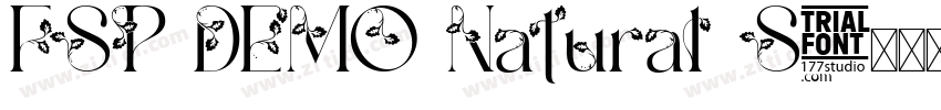 FSP DEMO Natural S字体转换 FSP DEMO Natural S字体转换